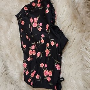 PINK SPORT cherry blossom swim/workout short shorts